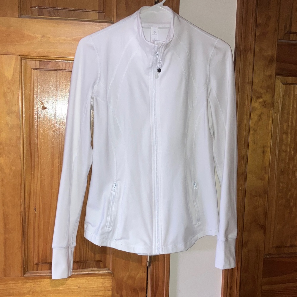 90 Degree By Reflex Women's White Utility Jacket-Like New!!